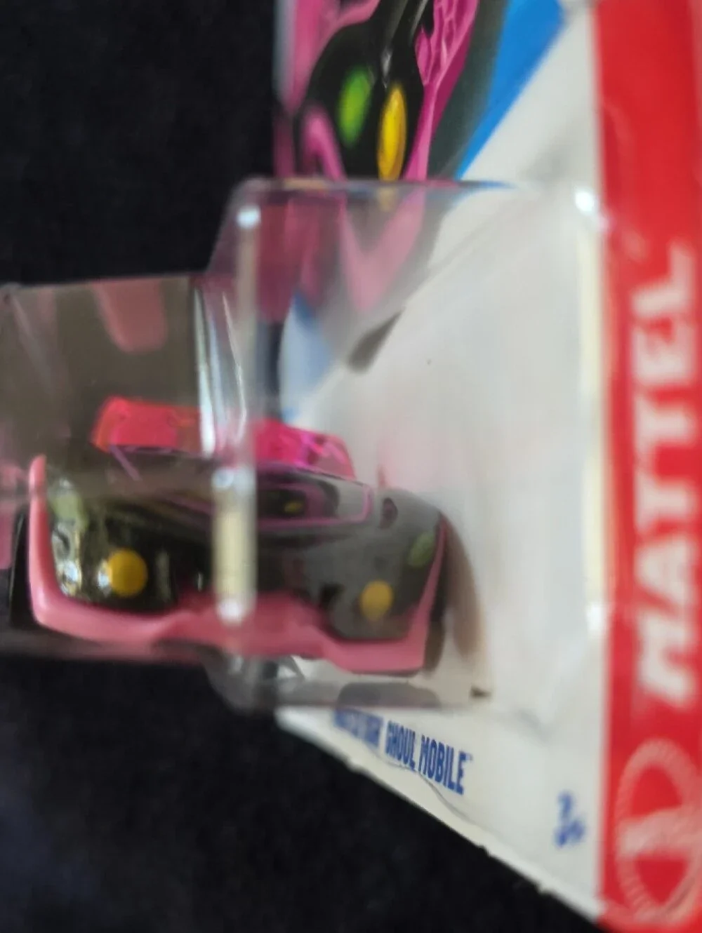 Mattel Hot Wheels Mattel Monster High Ghoul Mobile - Black & Pink